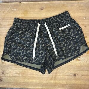 Vuori Women's Clementine Athletic Running Short Oregano Woodblock Size Small